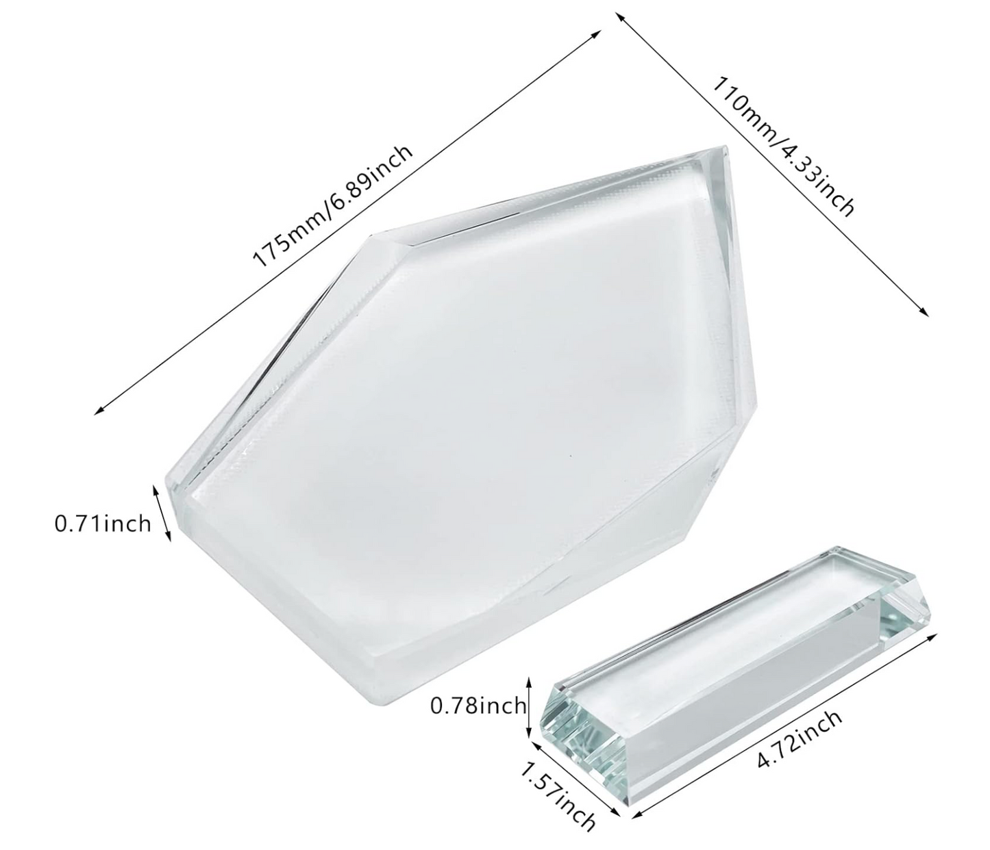 Placa cristal sublimación