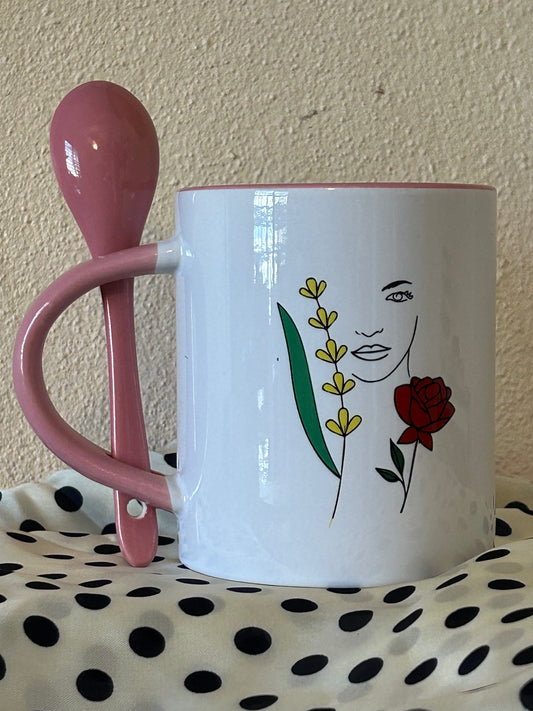 Taza de cerámica 11oz Mujer virtuosa