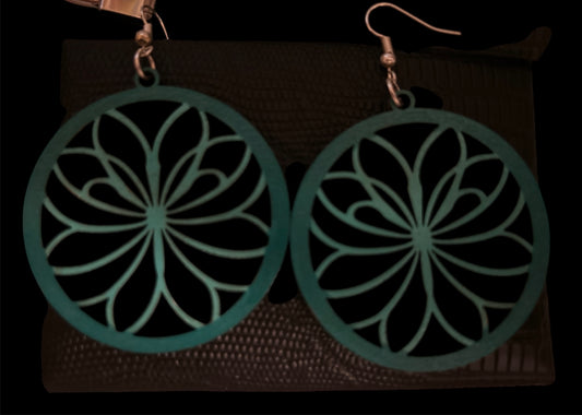 Pantallas madera redondas