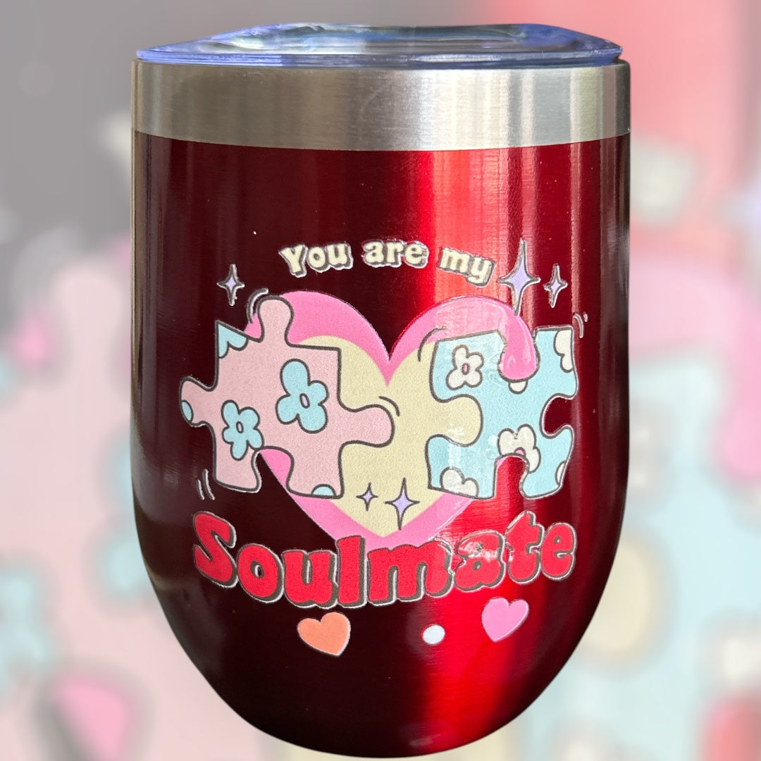 Wine tumbler "Soulmate"