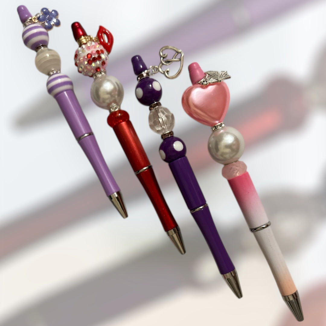 Bolígrafos de abalorios