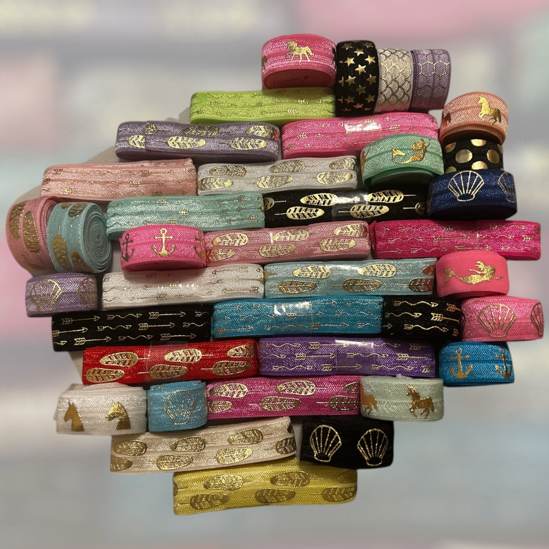 Pulseras de cinta elástica