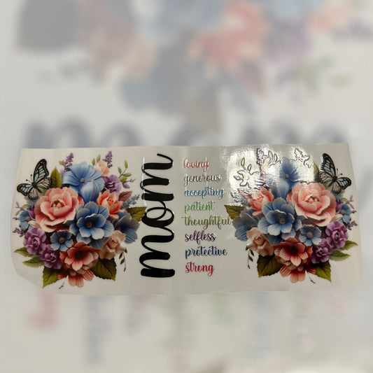 Vaso cristal "Blessed Mama"