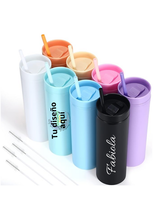 Skinny Tumbler Acrílico