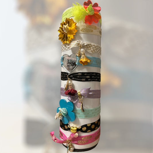 Pulseras de cinta elástica